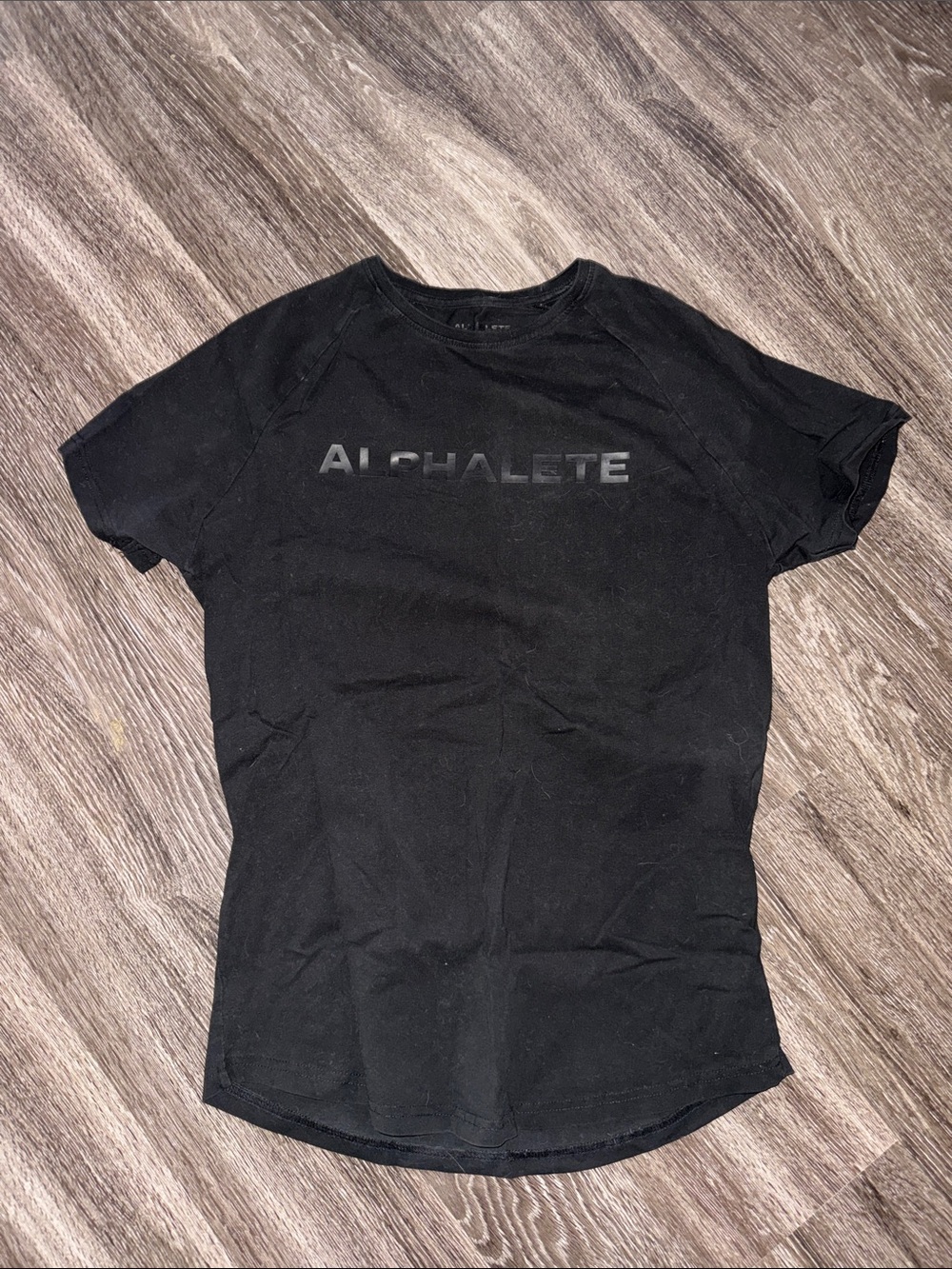 Alphalete Black scoopneck T shirt
